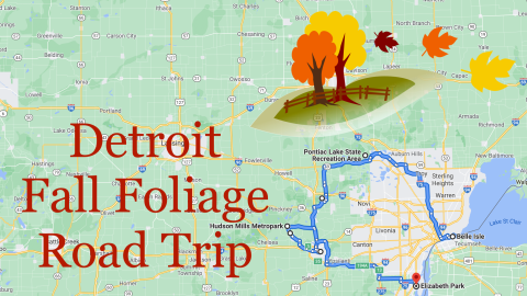 You'll Want To Take This Gorgeous Fall Foliage Road Trip Around Detroit This Year