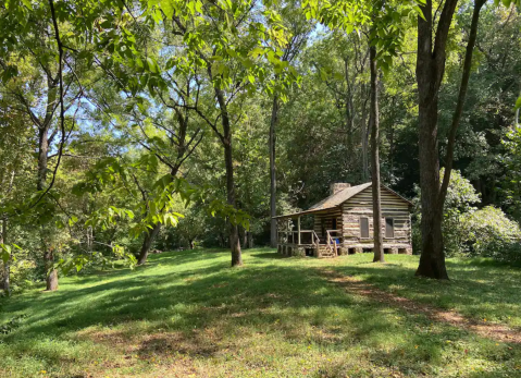 An Overnight Stay At This Secluded Cabin In Virginia Costs Less Than $100 A Night And Will Take You Back In Time