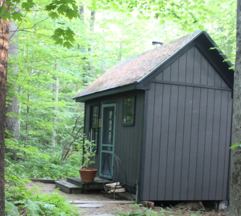 An Overnight Stay At This Secluded Cabin In Massachusetts Costs Less Than $100 A Night And Will Take You Back In Time