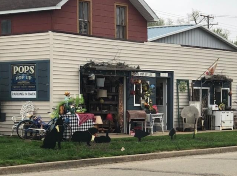 You'll Find Unique Repurposed Antiques At Pops Pop Up Shop In Illinois