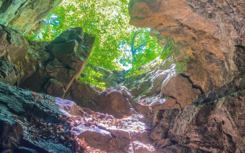 The One-Of-A-Kind Trail In New Jersey With A Bridge And 2 Caves Is Quite The Hike