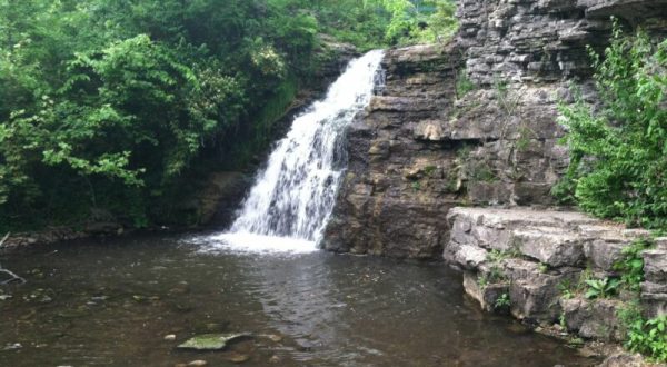 You’ll Want To Spend All Day On Spring Dry Loop, A Trail To A Waterfall-Fed Pool In Indiana