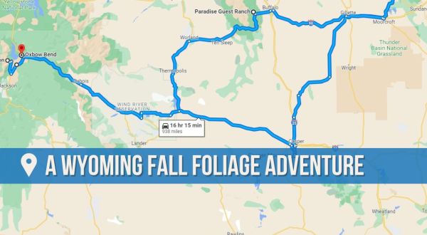 Take This Gorgeous Fall Foliage Road Trip To See Wyoming Like Never Before