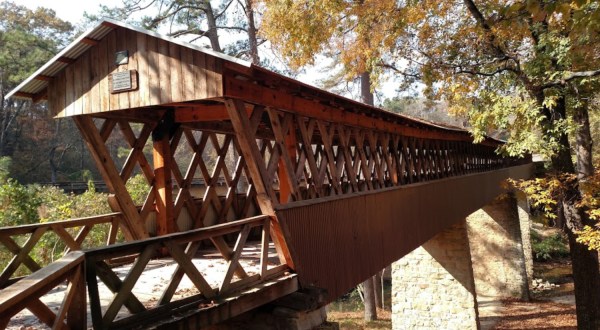 Alabama’s Clarkson Covered Bridge And Park Is The Perfect Destination For A Fall Day Trip