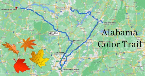 Experience The Beauty Of Fall In Alabama With A Drive Along This Magnificent Color Trail