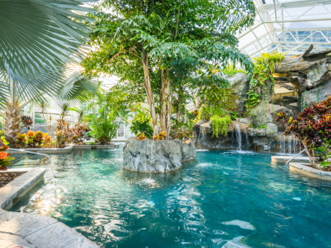 Cool Off Under A Waterfall At This New Jersey Hotel