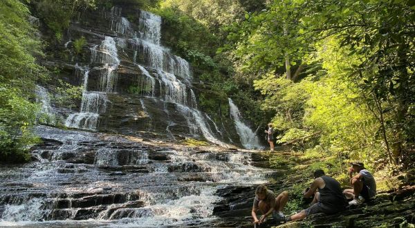 This 3-Mile Trail In South Carolina Leads To A 50-Foot Waterfall And A Scenic Forest Service Road