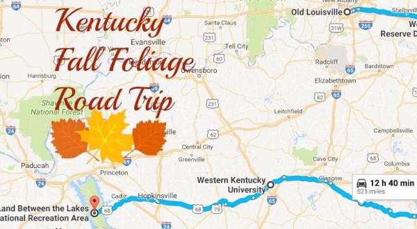Take This Gorgeous Fall Foliage Road Trip To See Kentucky Like Never Before