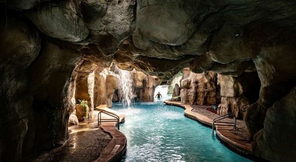 Cool Off Under A Waterfall At This Florida Hotel