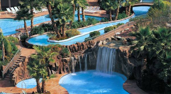 Cool Off Under A Waterfall At This Arizona Hotel