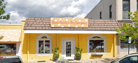 It's Hard Not To Smile At Aunt Candy's Toy Company, An Eye-Catching Shop In Michigan