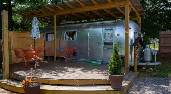 Spend The Night In An Authentic 1970s Airstream In The Foothills Of The Blue Ridge Mountains In South Carolina
