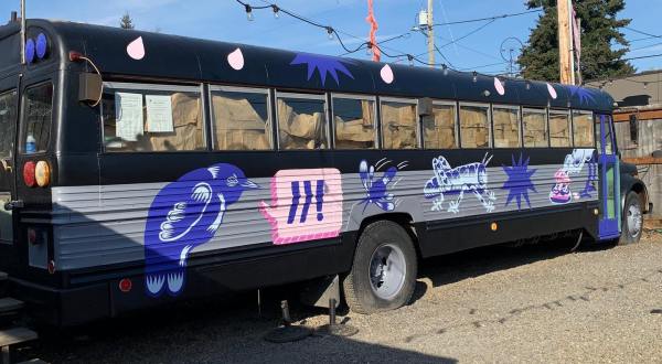 Order Epic Breakfast Sammies From A Converted School Bus Called Ditto In Portland, Oregon