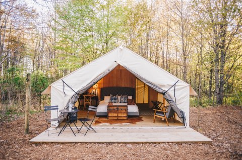 The Fields Of Michigan Offers A Glorious Glamping Experience That You Won't Soon Forget