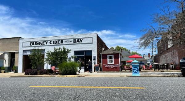 Sip Cider Near The Chesapeake Bay When You Visit Buskey Cider On The Bay In Virginia