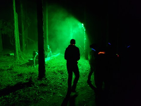Take On Zombies In The Woods At Alabama's Butter And Egg Adventures For A Halloween Experience Like No Other