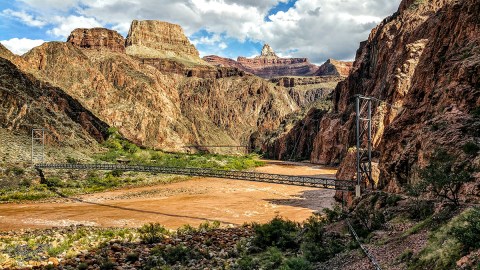 Spend The Day Exploring These Two Suspension Bridges In Arizona's Grand Canyon
