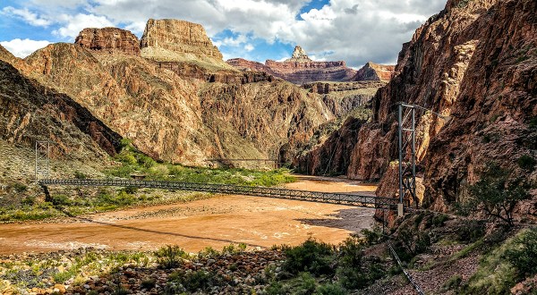 Spend The Day Exploring These Two Suspension Bridges In Arizona’s Grand Canyon