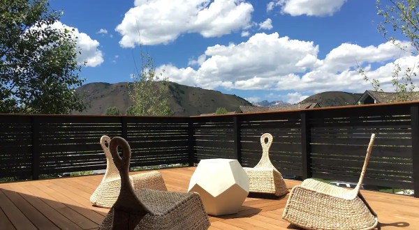 This Stunning Wyoming AirBnB Comes With Its Own Rooftop Deck For Taking In The Gorgeous Views