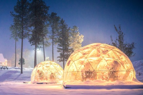 Enjoy A Glass Of Wine Inside An Igloo At The Unforgettable Prairie Berry Winery In South Dakota