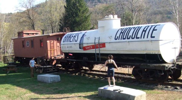 Spend The Night In An Authentic 1919 Railroad Caboose In The Middle Of Massachusetts’ Berkshire Foothills