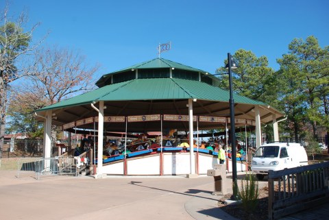 A Priceless Antique, The Arkansas Carousel Is The Only One Of Its Kind In The World  