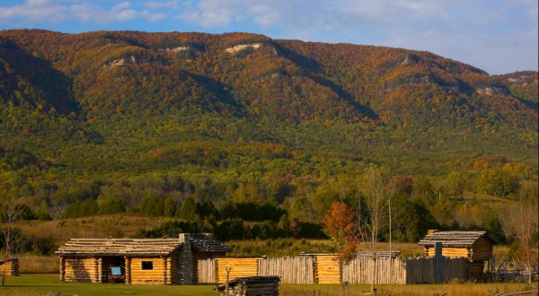 Take In The Incredible Fall Colors At Wilderness Road State Park, An Underrated Virginia Gem