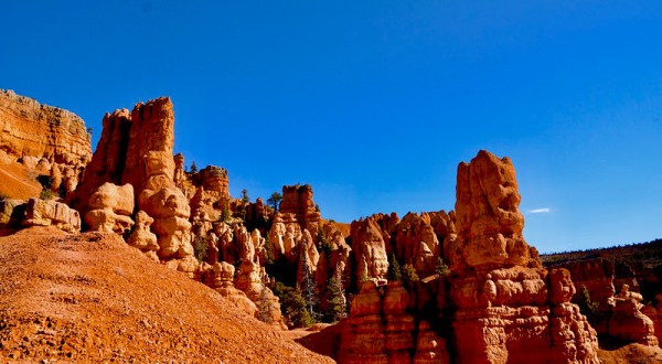 There’s Nothing Quite As Magical As The Rock Formations You’ll Find At Red Canyon In Utah