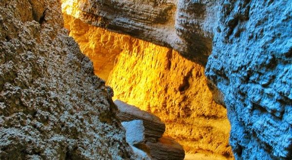 There’s Nothing Quite As Magical As The Slot Canyon You’ll Find At Anza-Borrego In Southern California