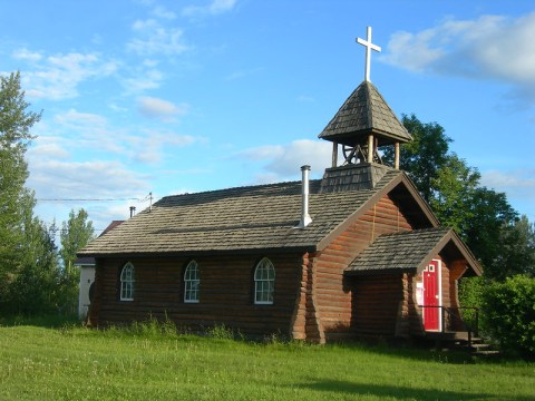 St. Mark's Episcopal Church Is A Pretty Place Of Worship In Alaska