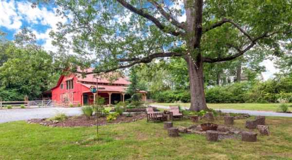 Stay Overnight In A Converted Post-Civil War Barn In Historic Roswell, Georgia