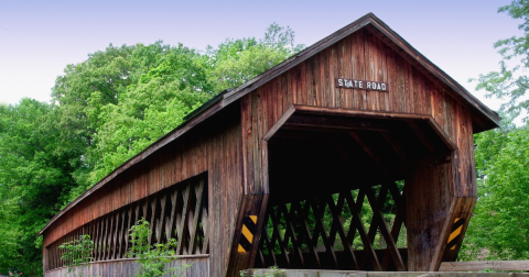 Hop In The Car And Visit Several Of Ohio's Covered Bridges In One Day