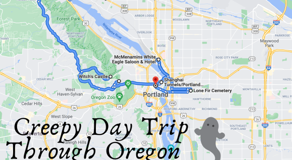 This Creepy Day Trip Through The Spookiest Places In Oregon Is Perfect For Fall