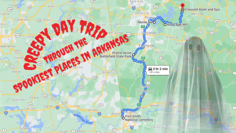 This Creepy Day Trip Through The Spookiest Places In Arkansas Is Perfect For Fall