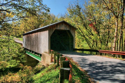 The Oldest Covered Bridge In Kentucky Has Been Around Since 1835