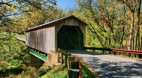 The Oldest Covered Bridge In Kentucky Has Been Around Since 1835