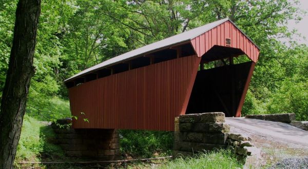 Hop In The Car And Visit 6 Of West Virginia’s Covered Bridges In One Day