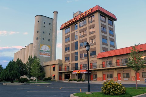 This Historic Flour Mill Is Now The Most Unique Motel In Sheridan, Wyoming