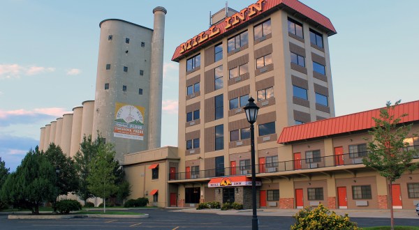 This Historic Flour Mill Is Now The Most Unique Motel In Sheridan, Wyoming