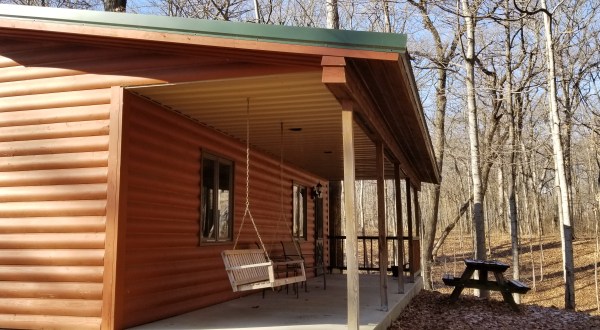 Kishauwau Cabins Is A Unique Dog-Friendly Destination In Illinois Perfect For An Outdoor Adventure