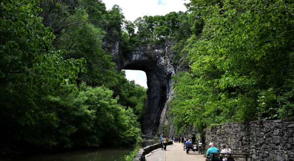 There’s Nothing Quite As Magical As The Rock Bridge You’ll Find At Natural Bridge State Park In Virginia