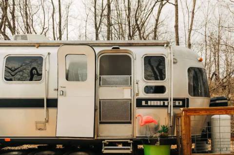 Stay The Night In A Vintage Airstream On A Working Virginia Farm For A Getaway You Won't Soon Forget