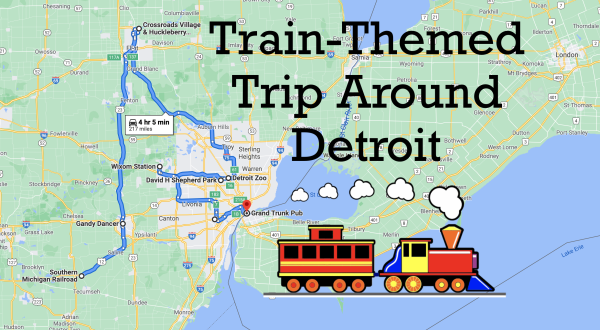 This Dreamy Train-Themed Trip Around Detroit Will Take You On The Journey Of A Lifetime