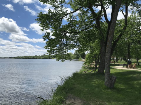 Gorgeous Views Of A Popular Northern Minnesota Lake Await At Diamond Point Park In Bemidji