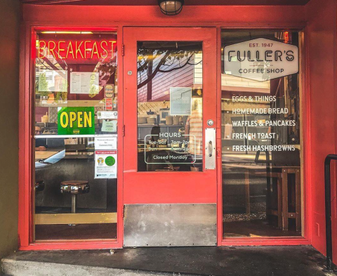 The Decadent Breakfast Plates At Fuller's Coffee Shop In Oregon Will Have Your Mouth Watering In No Time