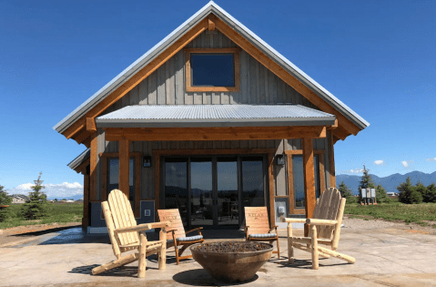 This Converted Barn Is Now A Luxury Lakeside Rental In Montana, And You'll Love It
