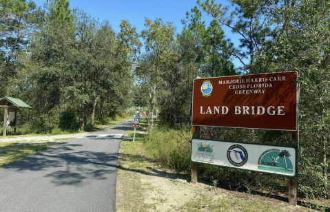 The Landbridge Trailhead In Florida Is The Very First Wildlife Bridge In The State