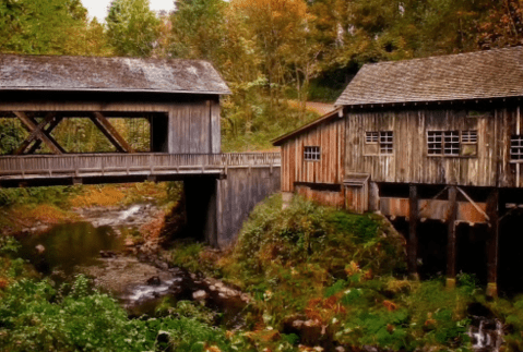 Here Is The Single Most Beautiful Washington Covered Bridge To Explore This Fall