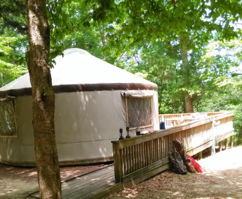Torreya State Park In Florida Has A Glamping Yurt That's Absolutely To Die For