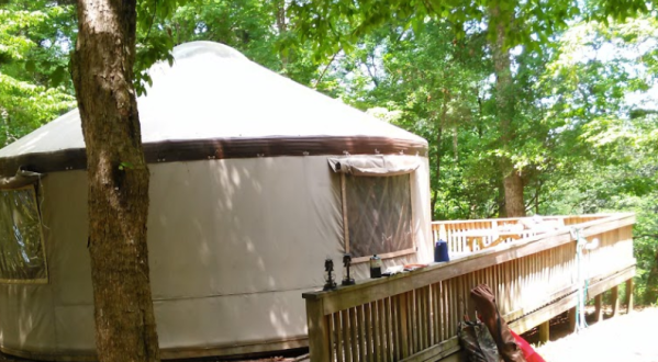 Torreya State Park In Florida Has A Glamping Yurt That’s Absolutely To Die For